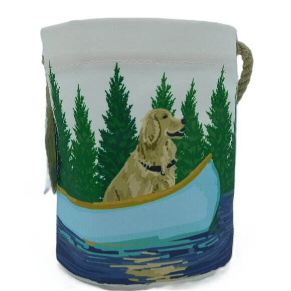 Sea Bags of Maine Retriever in Blue Canoe Bucket Bag | Preppy | NWT - Picture 2 of 12